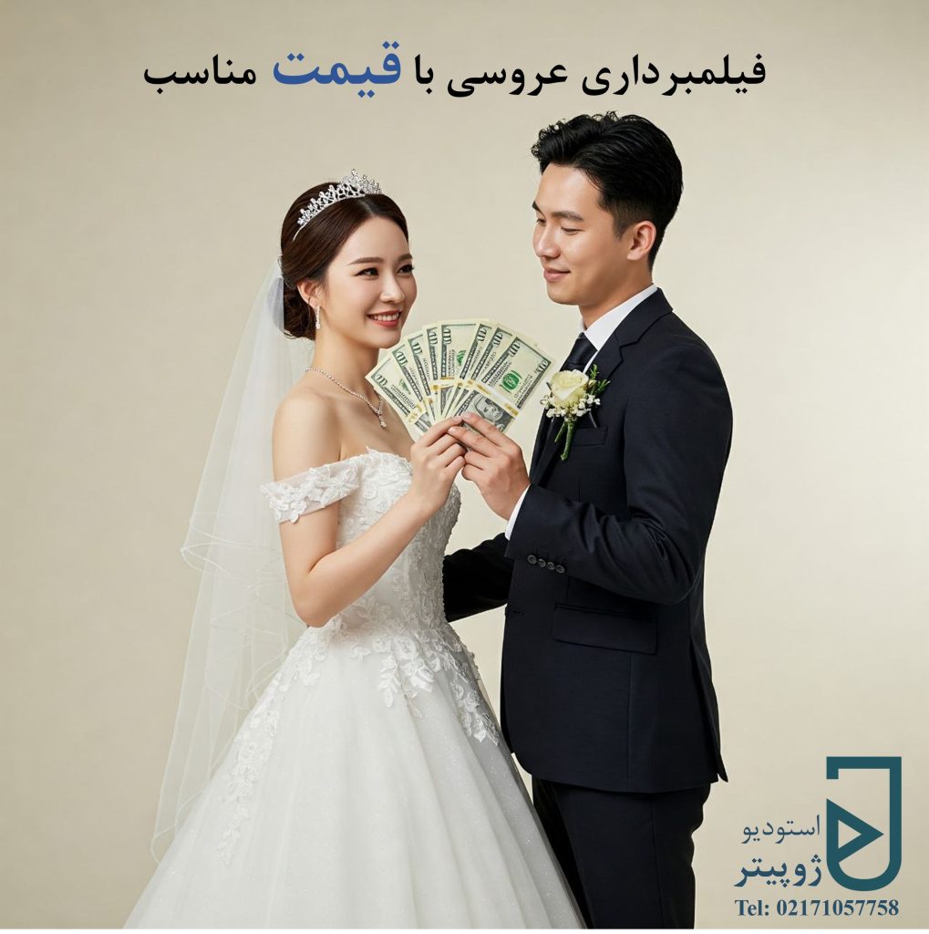 فیلمبرداری عروسی با قیمت مناسب